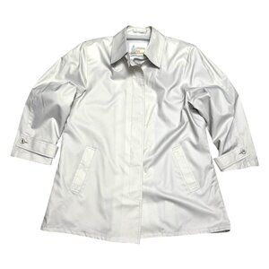 LONDON FOG Vintage Y2K Lightweight Business Casual Spring Fall Coat Jacket Large